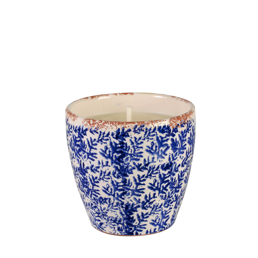 VELA TIESTO DEC.AZUL  15X15 TANAM34 CITR