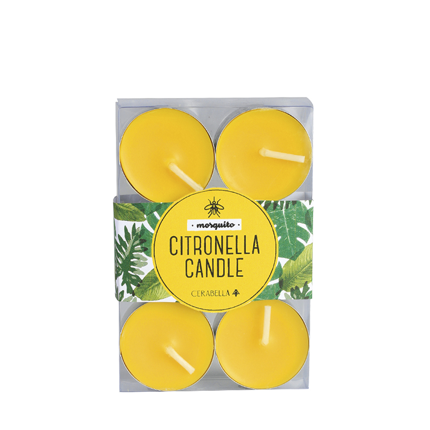 VELA CAJA 6 UNID. CITRON.3,5X1,5 REPLAM5