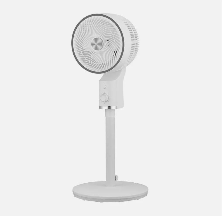 VENTILADOR DE PIE BLAN/CROM FIJ-ROTA 50W