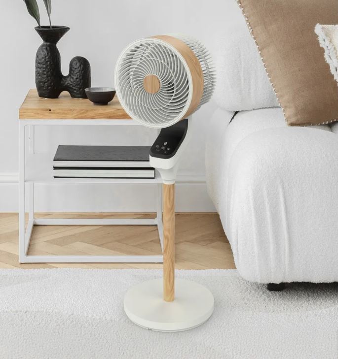 VENTILADOR DE PIE BLANCO/HAYA 50W 4