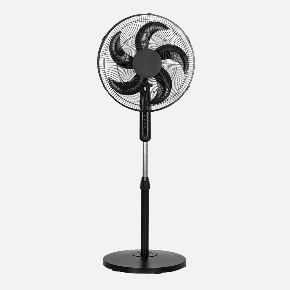 VENTILADOR DE PIE SPIRIT NEGRO 3V.50W