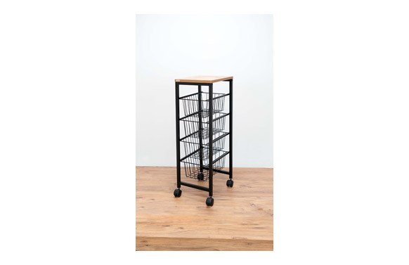 CARRO VERDULERO 4 CESTAS SNEGRO