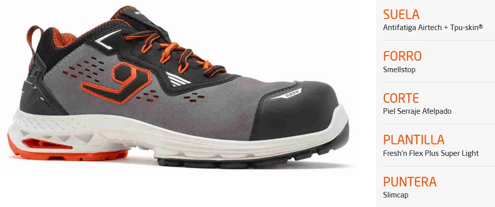 ZAPATO MADRID B1711C S1PS ESD LG   T-42