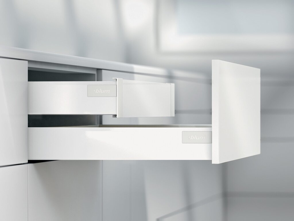 Guia antaro cacerolero 30kg. gris (500mm) - blum