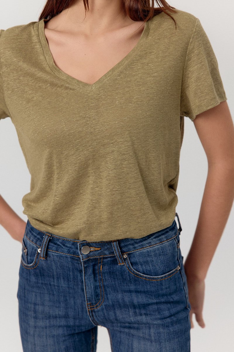 T-SHIRT DARLA - COLOR KAKHI 4