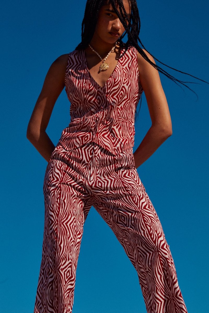 PANTALÓN ANIMAL RED – COLOR ROJO 3