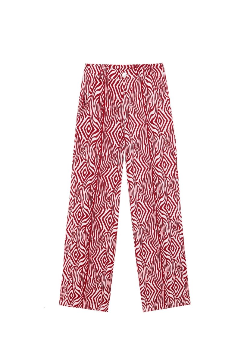 PANTALÓN ANIMAL RED – COLOR ROJO 2