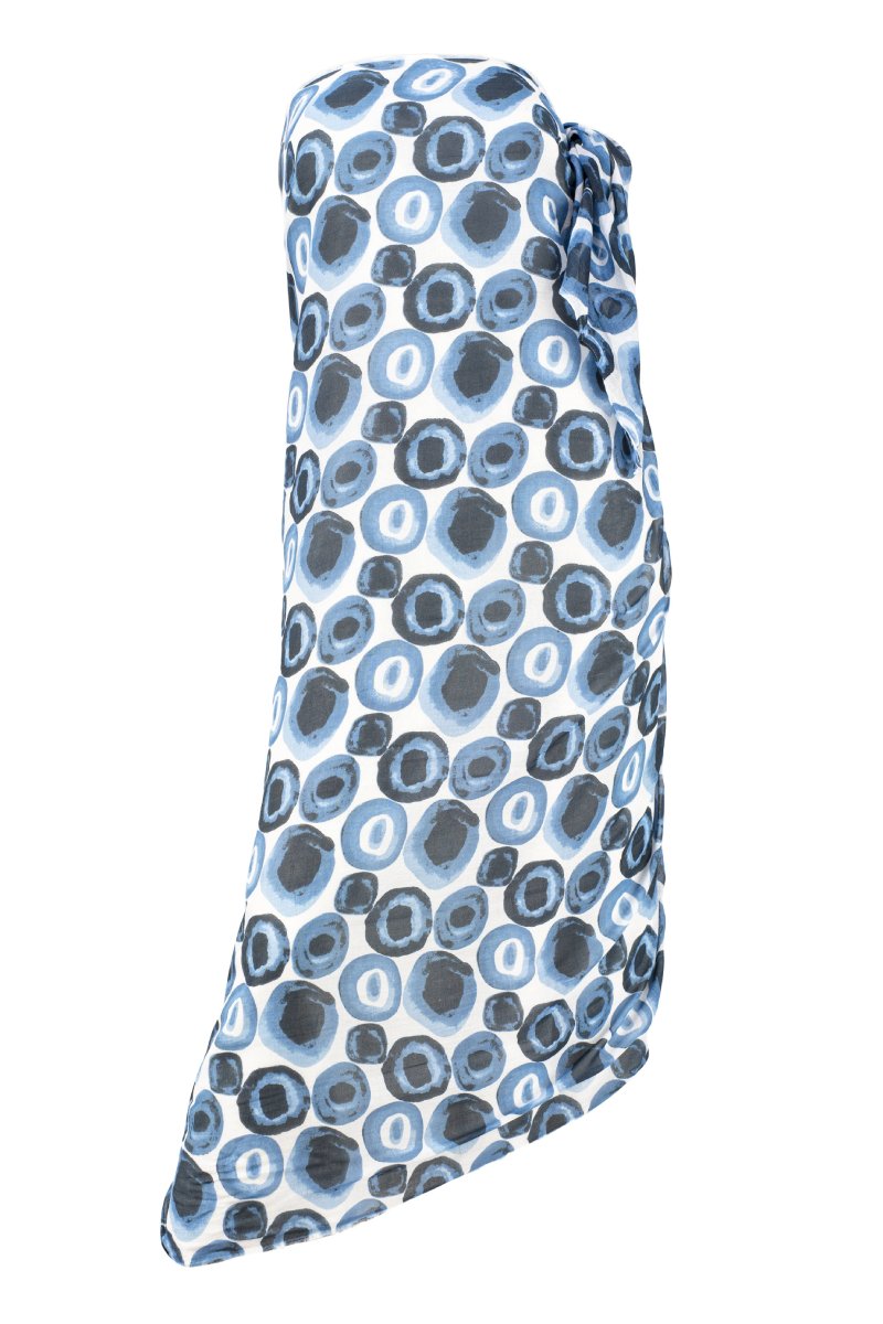 PAREO NEMESS REDONDOS AZULES - COLOR ronds bleus
