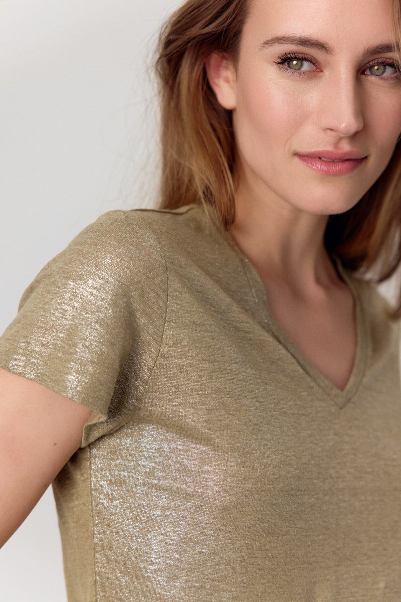 T-SHIRT ADELLE - COLOR KHAKI 3