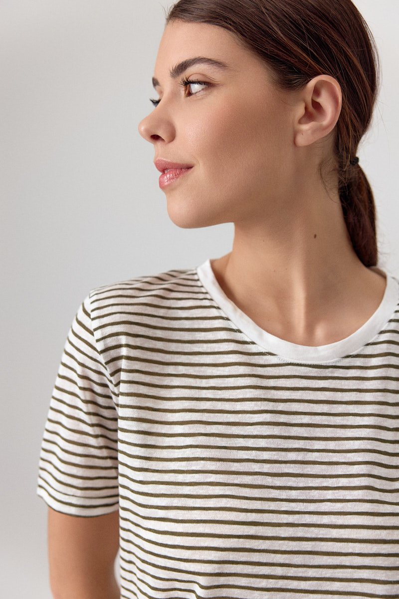 T-SHIRT LENA - COLOR KHAKI 2