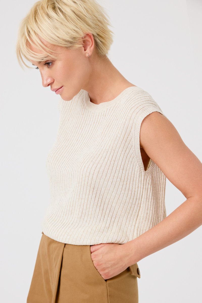 PULL NOEMIE - COLOR BEIGE