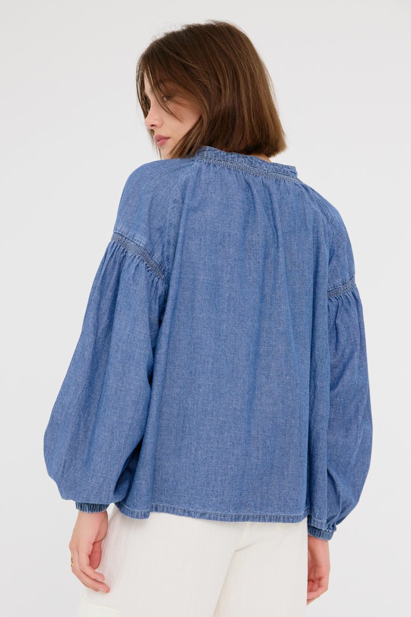 BLOUSE CRISTALE - COLOR AZUL 3