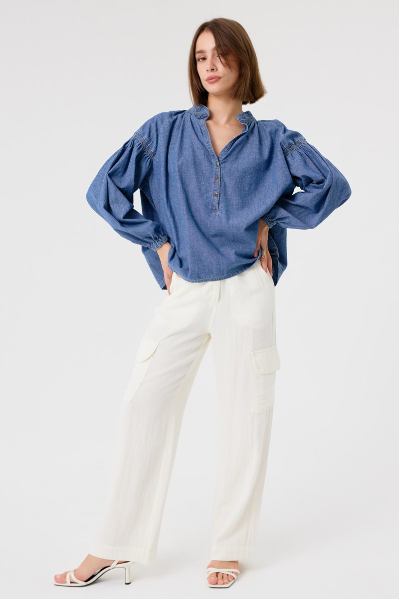 BLOUSE CRISTALE - COLOR AZUL 5