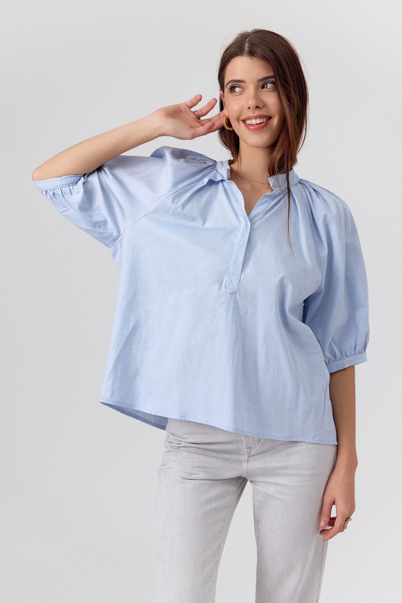 BLOUSE INES - COLOR BLUE