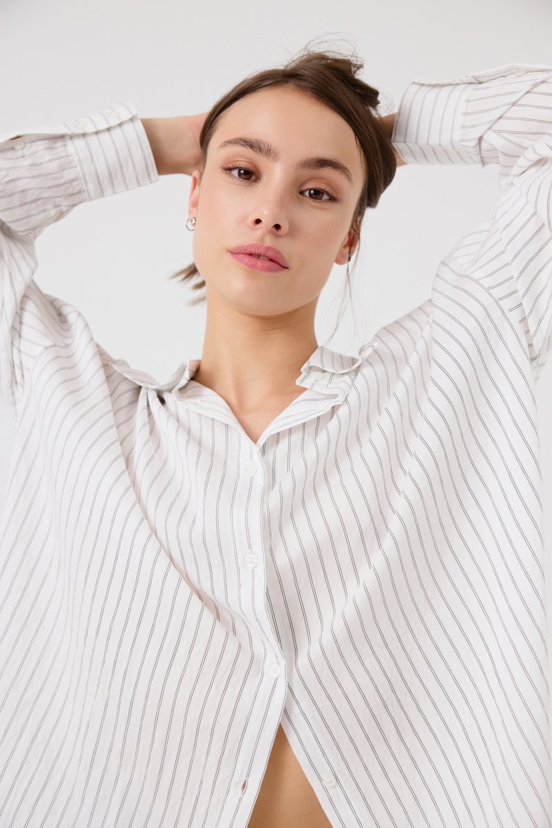 CHEMISE JIL - COLOR BLANCO 4