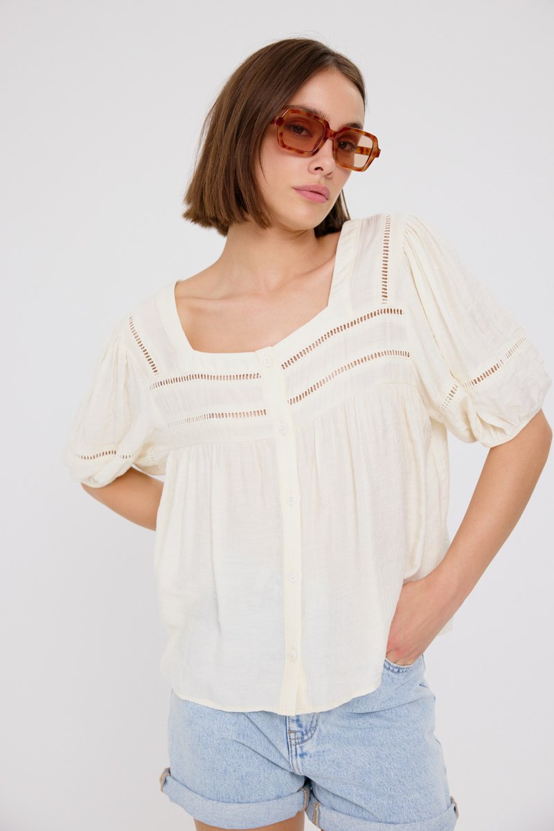 CHEMISE CHAINESE - COLOR BEIGE 3