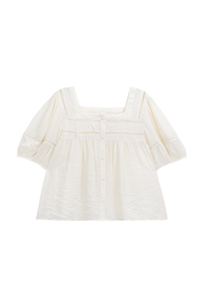 CHEMISE CHAINESE - COLOR BEIGE 5