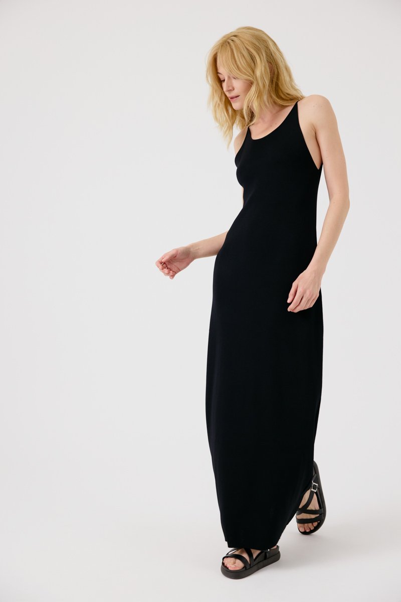 ROBE ANALIE - COLOR BLACK 4