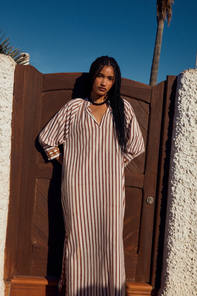 TÚNICA STRIPES - COLOR CRUDO 3
