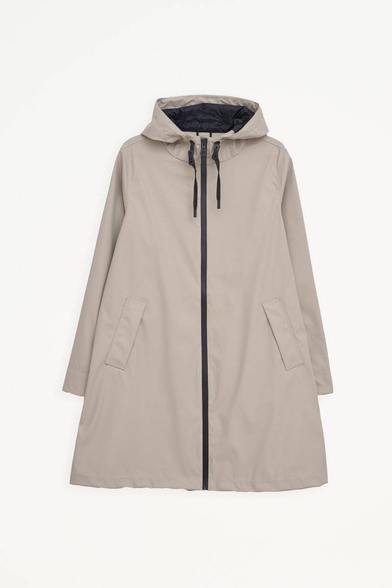 CHUBASQUERO IMPERMEABLE NUOVOLA - COLOR PIEDRA 3