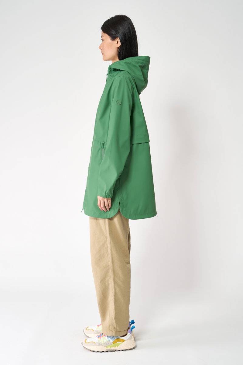 CHAQUETA IMPERMEABLE BROUILLARD - VERDE 4