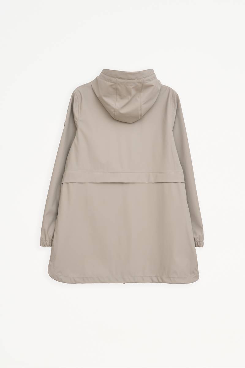 CHAQUETA IMPERMEABLE BROUILLARD - COLOR PIEDRA 5