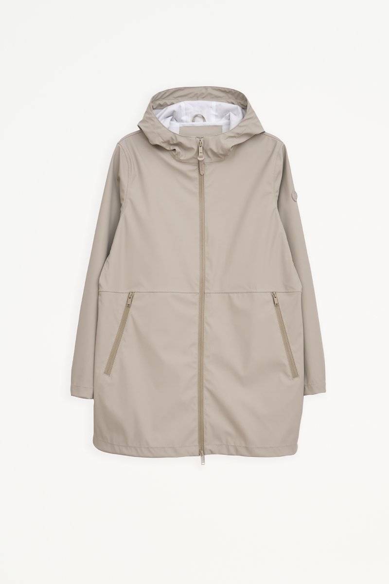 CHAQUETA IMPERMEABLE BROUILLARD - COLOR PIEDRA 4