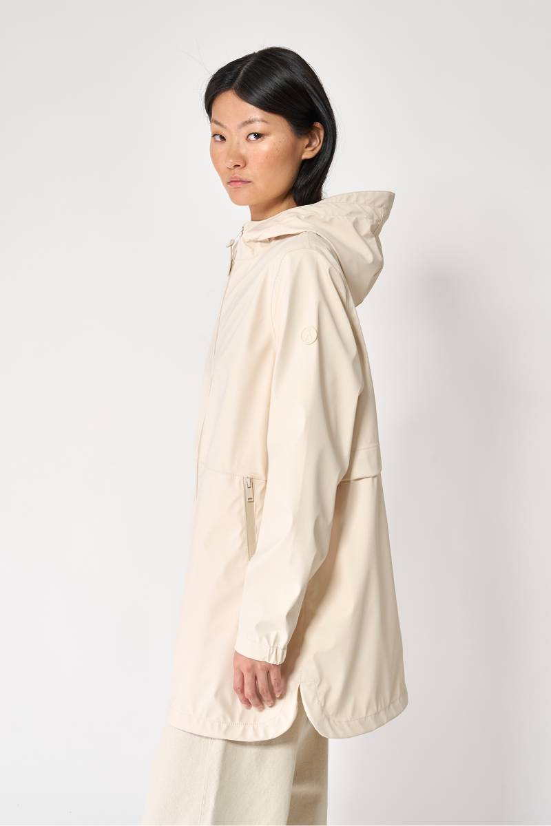 CHAQUETA IMPERMEABLE BROUILLARD - COLOR CRUDO 1