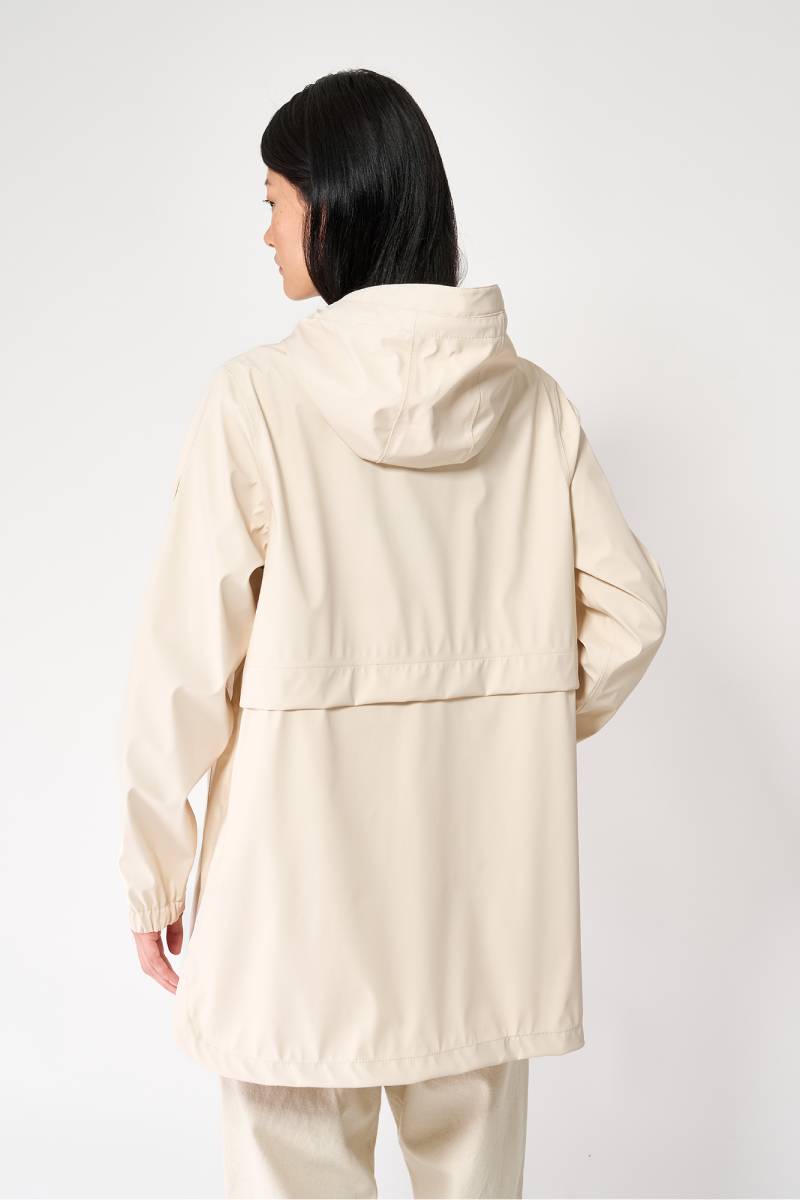 CHAQUETA IMPERMEABLE BROUILLARD - COLOR CRUDO 4