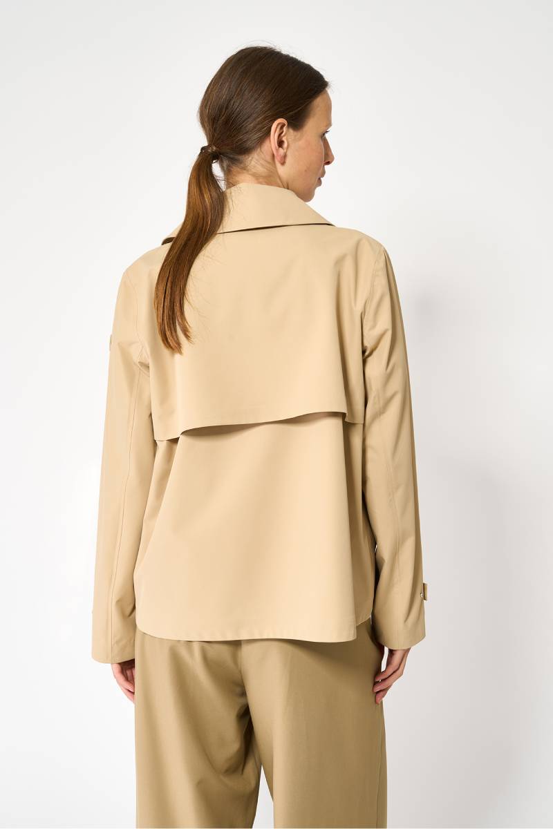 GABARDINA CORTA NIWL - COLOR BEIGE 3