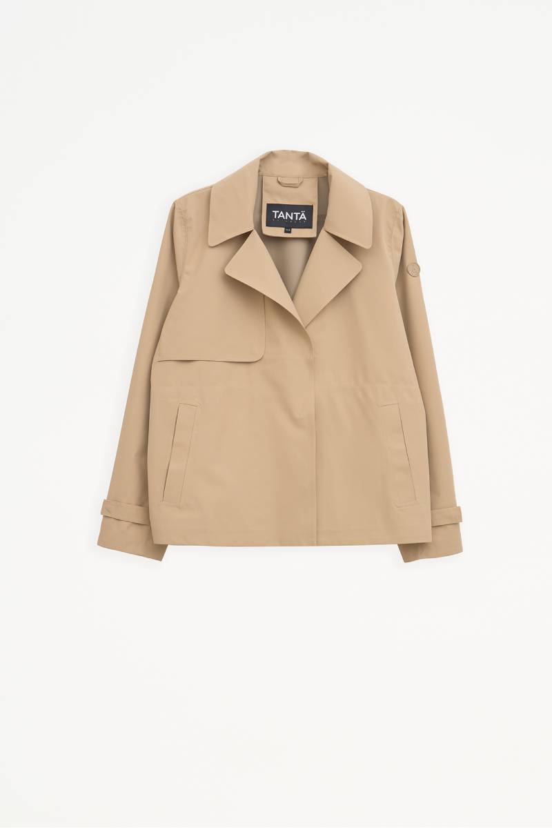 GABARDINA CORTA NIWL - COLOR BEIGE 5