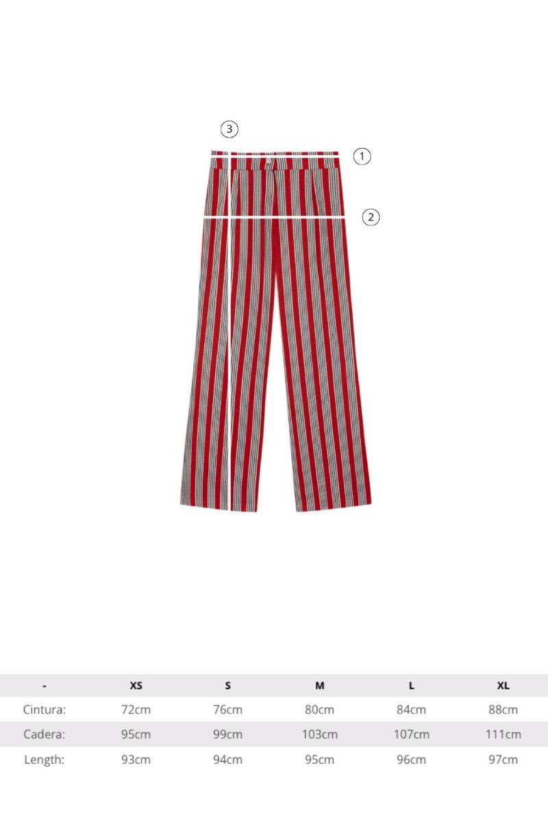 PANTALÓN ANIMAL RED – COLOR ROJO 5
