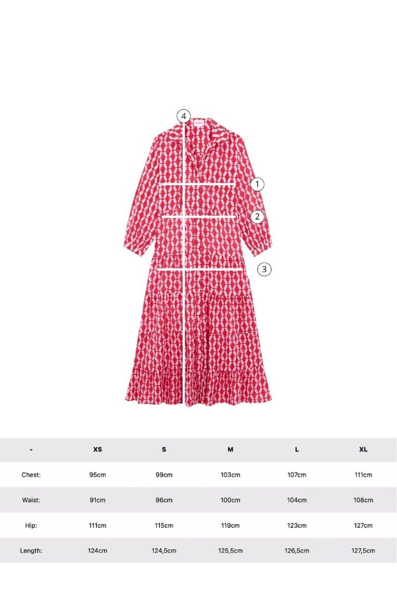 VESTIDO KEA CORAL - COLOR CORAL 5
