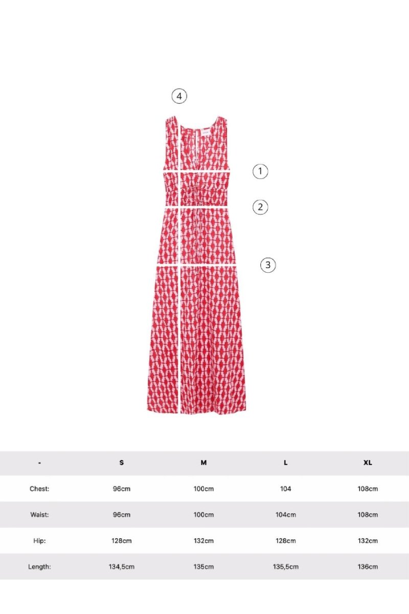 VESTIDO LAZADAS CORAL - COLOR CORAL 2