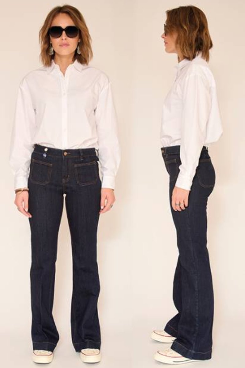 PANTALÓN BASTILLE ALABAMA - COLOR BLUE - RINSE WASH