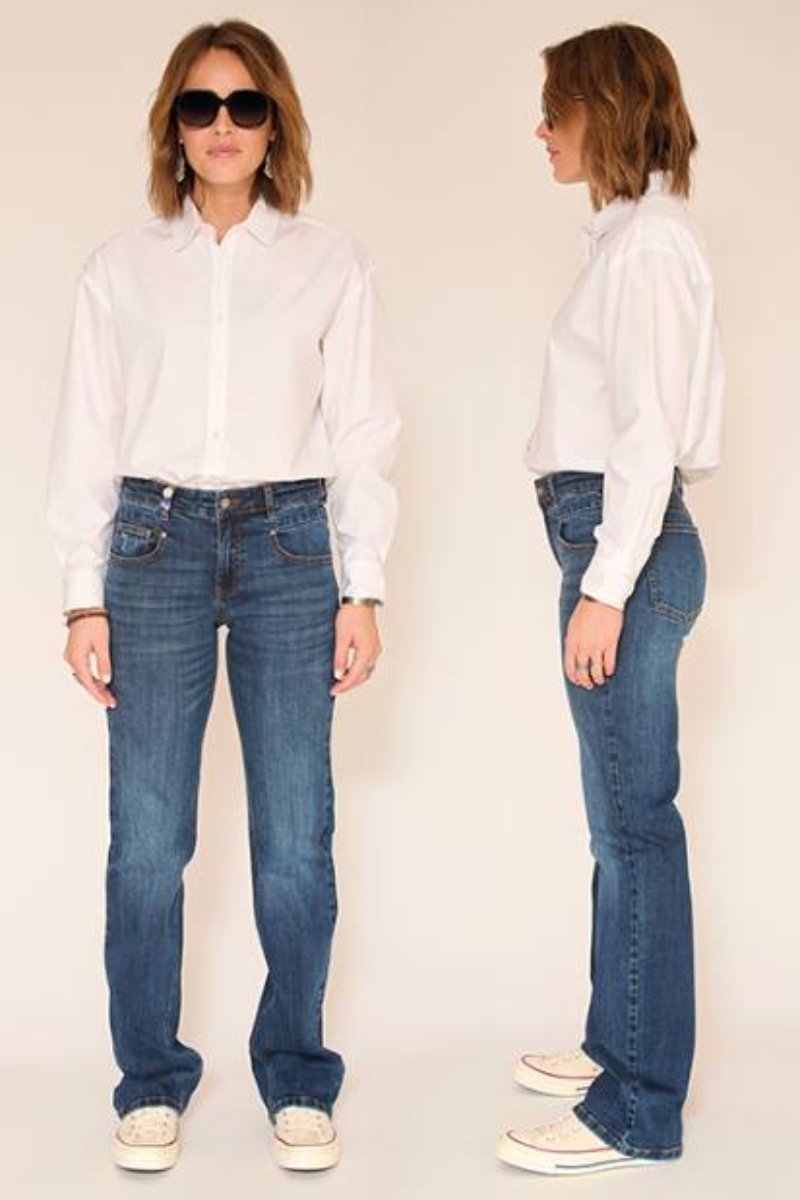 BEAUGRENELLE MONACO - COLOR BLUE - VINTAGE WASH