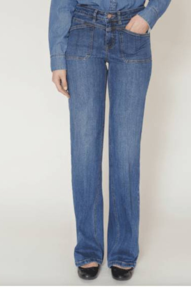 MENILMONTANT ALABAMA - COLOR BLUE - OXFORD WASH