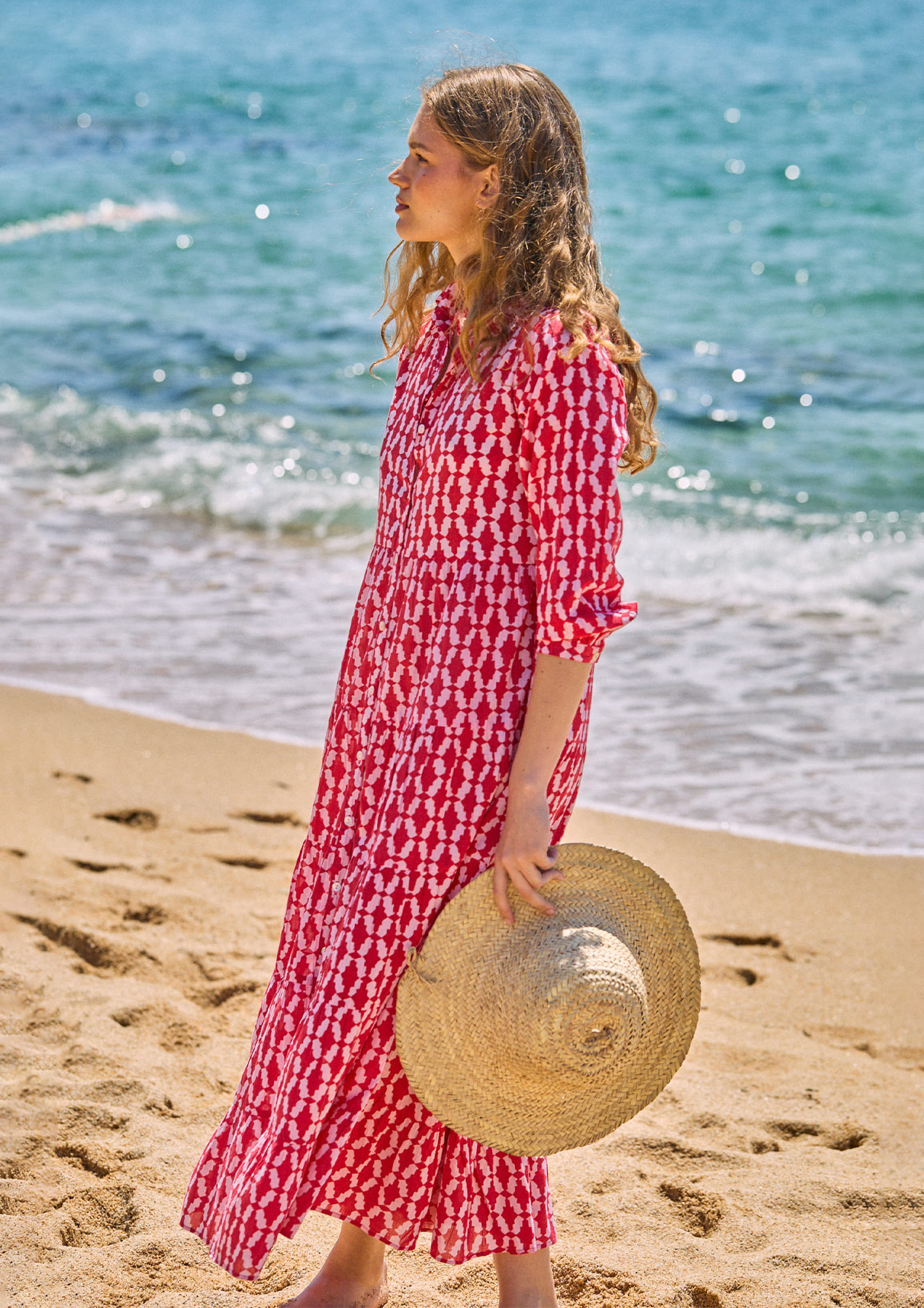 VESTIDO KEA CORAL - COLOR CORAL 4