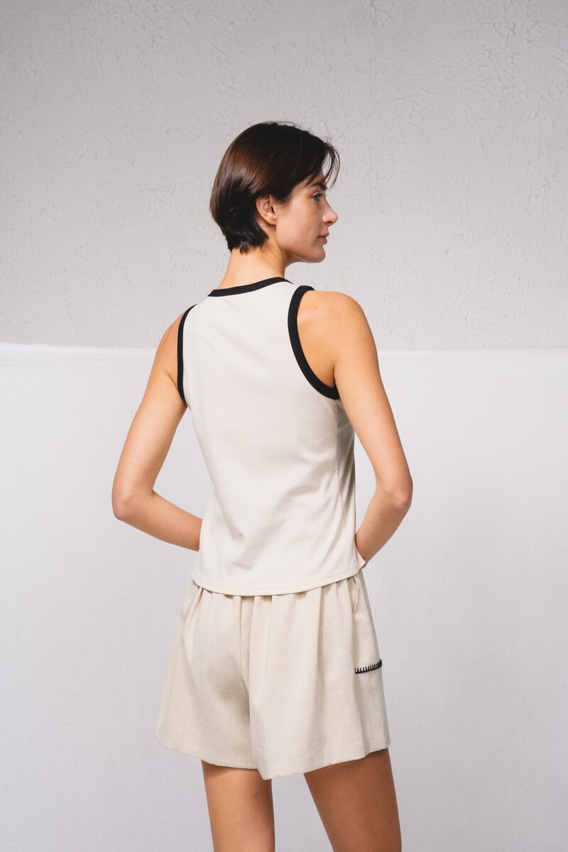 TOP CONTRAST BEIGE 2