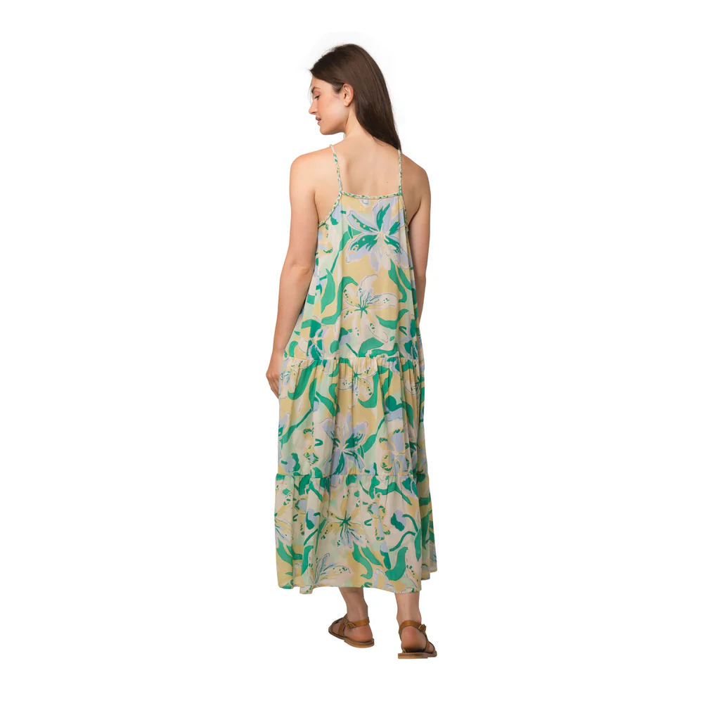 VESTIDO ANDALINA COTON COLOR VERDE 1