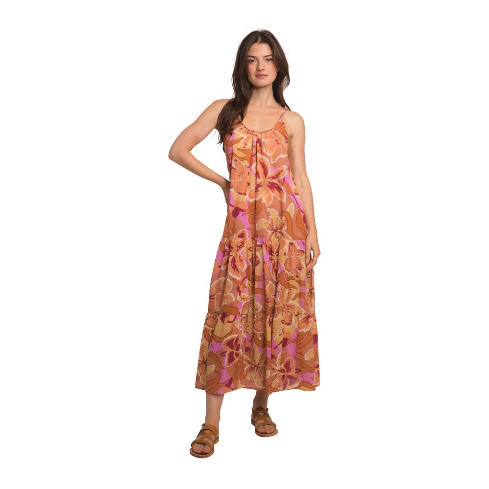 VESTIDO ANDALINA COTON COLOR ORANGE 3