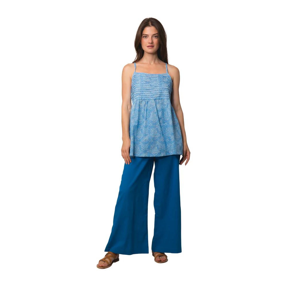 TOP LENA IRANJA 100% COTON - AZUL 3
