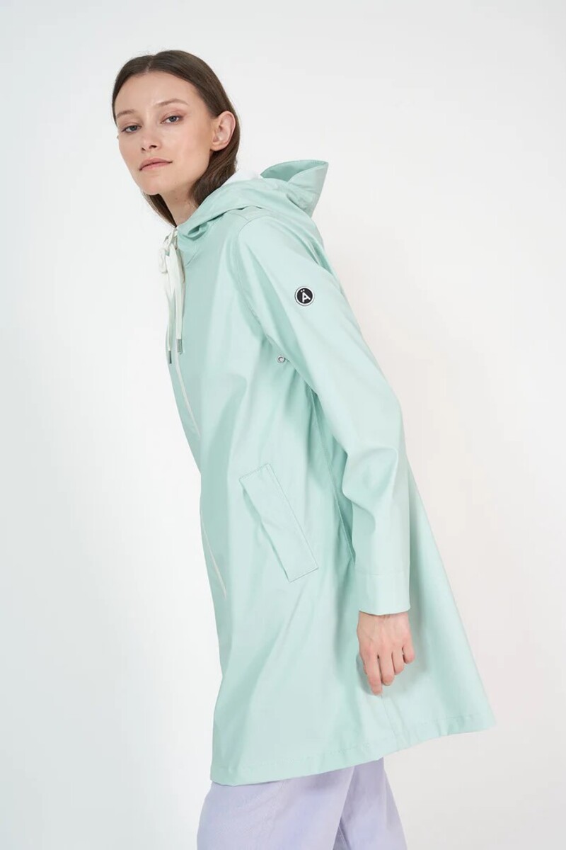 CHUBASQUERO IMPERMEABLE NUOVOLA SURF - COLOR VERDE AGUA 6