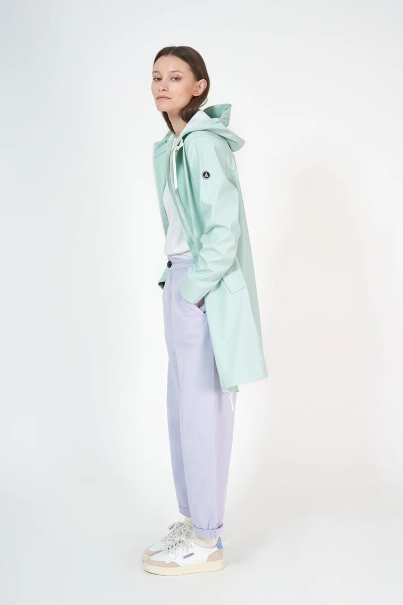 CHUBASQUERO IMPERMEABLE NUOVOLA SURF - COLOR VERDE AGUA 5