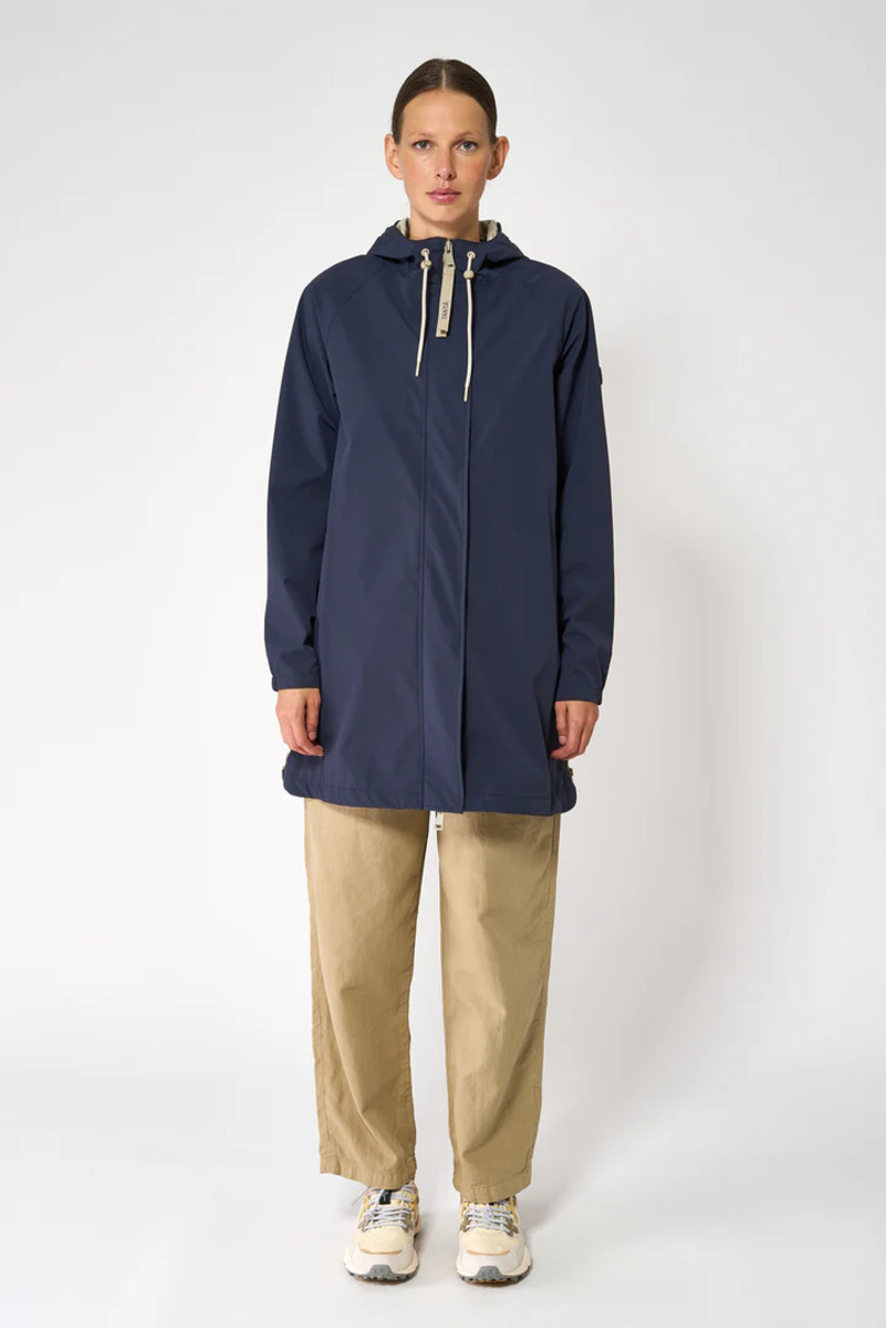 CHUBASQUERO IMPERMEABLE NÉBOA COLOR AZUL MARINO 2