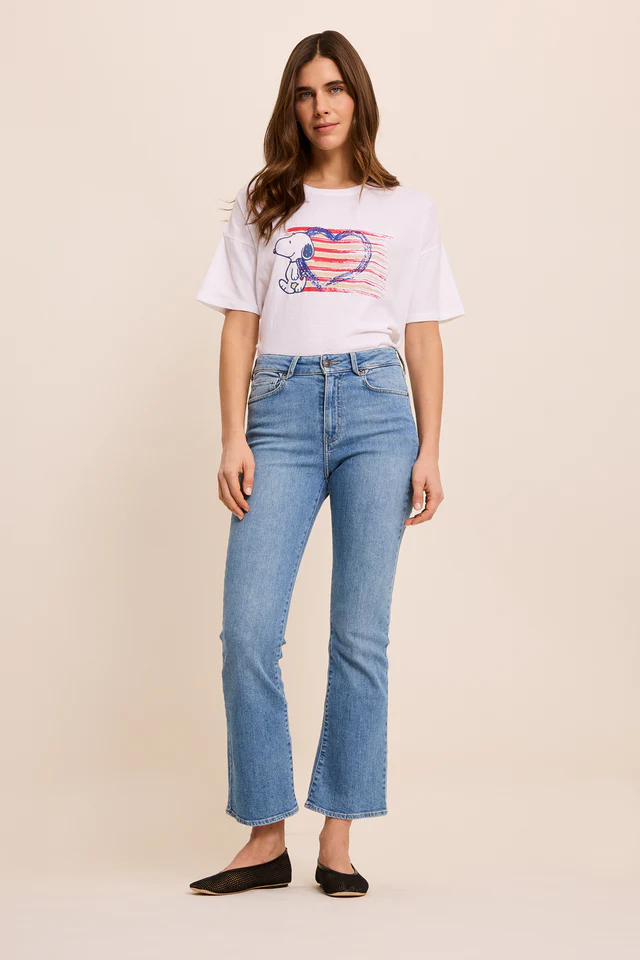 PANTALÓN VAQUERO ACAMPANADO MAYLAN CROP COLOR AZUL 1