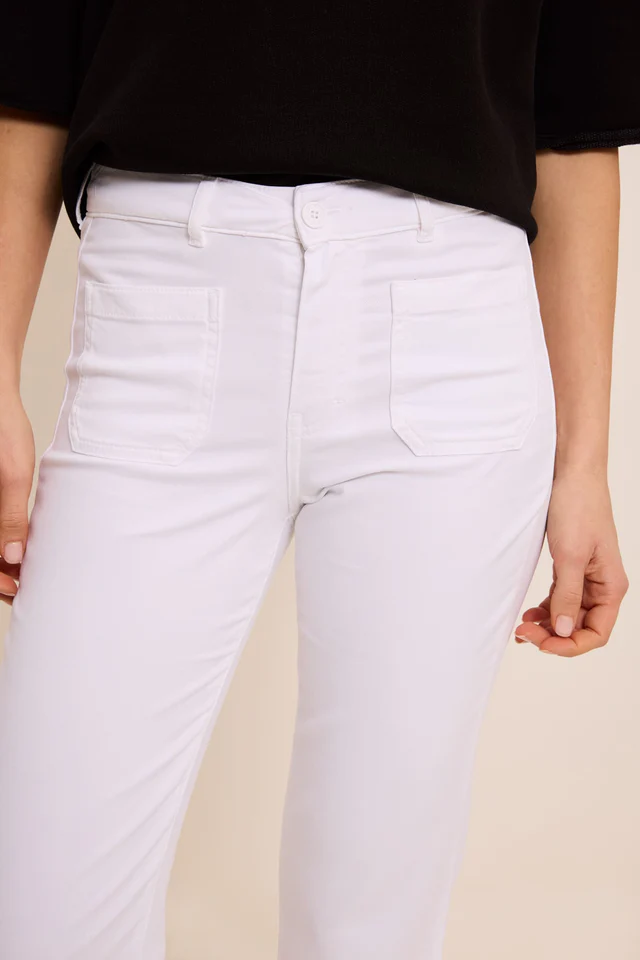 PANTALÓN ACAMPANADO LUNA COLOR BLANCO 2