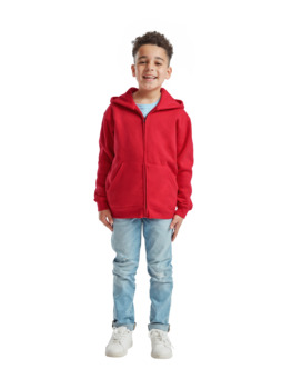 Kids` Premium Hooded Sweat Jacket - 62-035-0(298.01)