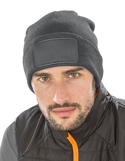 Recycled Double Knit Printers Beanie (605.33)