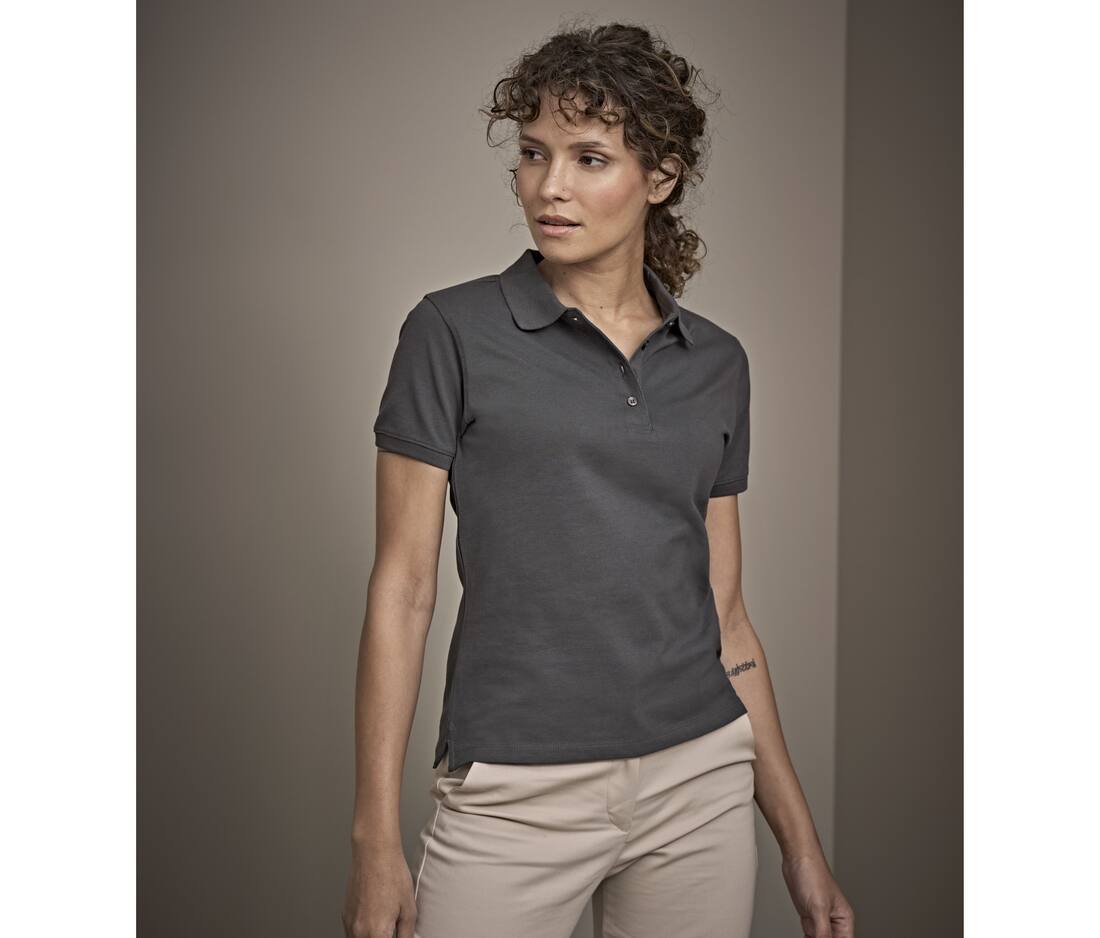 Polo piqué Heavy mujer